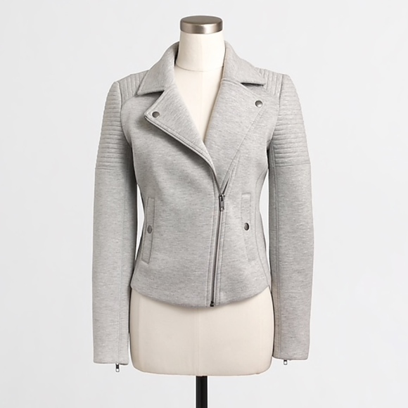 J. Crew Jackets & Blazers - JCrew motorcycle sweater jacket